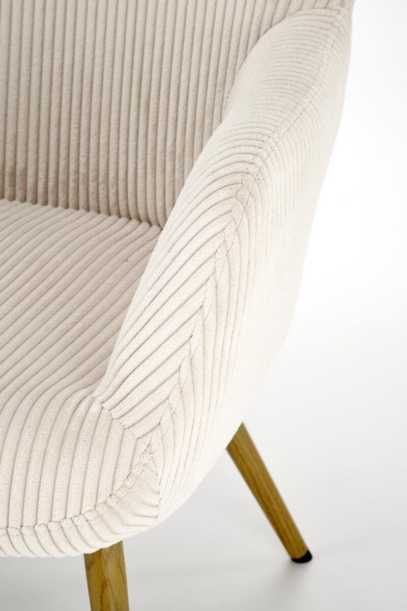 Nojatuoli AMADOR, kermaisen värinen