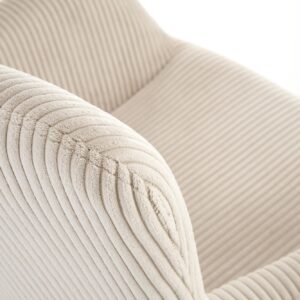 Nojatuoli AMADOR, kermaisen värinen