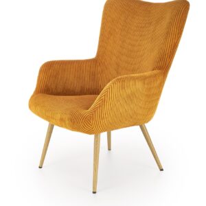 Nojatuoli AMADOR, sinappikeltainen