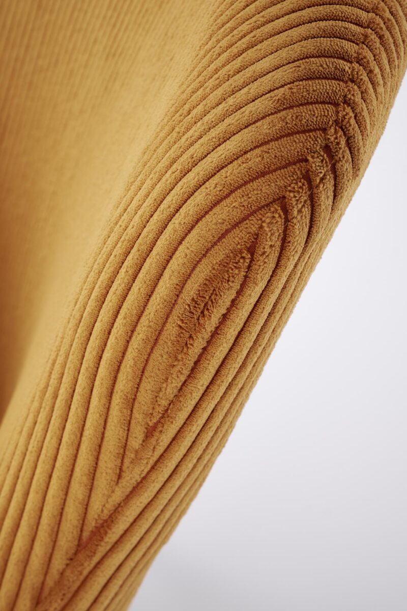 Nojatuoli AMADOR, sinappikeltainen