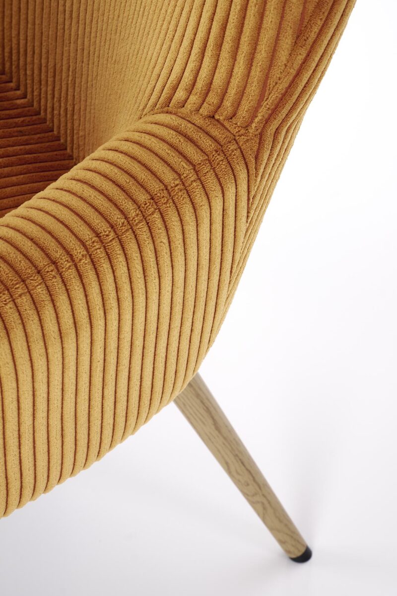 Nojatuoli AMADOR, sinappikeltainen