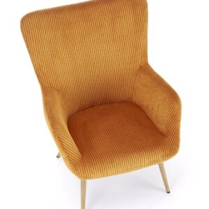 Nojatuoli AMADOR, sinappikeltainen