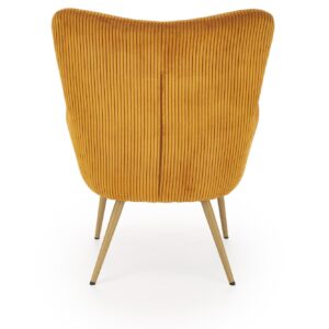 Nojatuoli AMADOR, sinappikeltainen