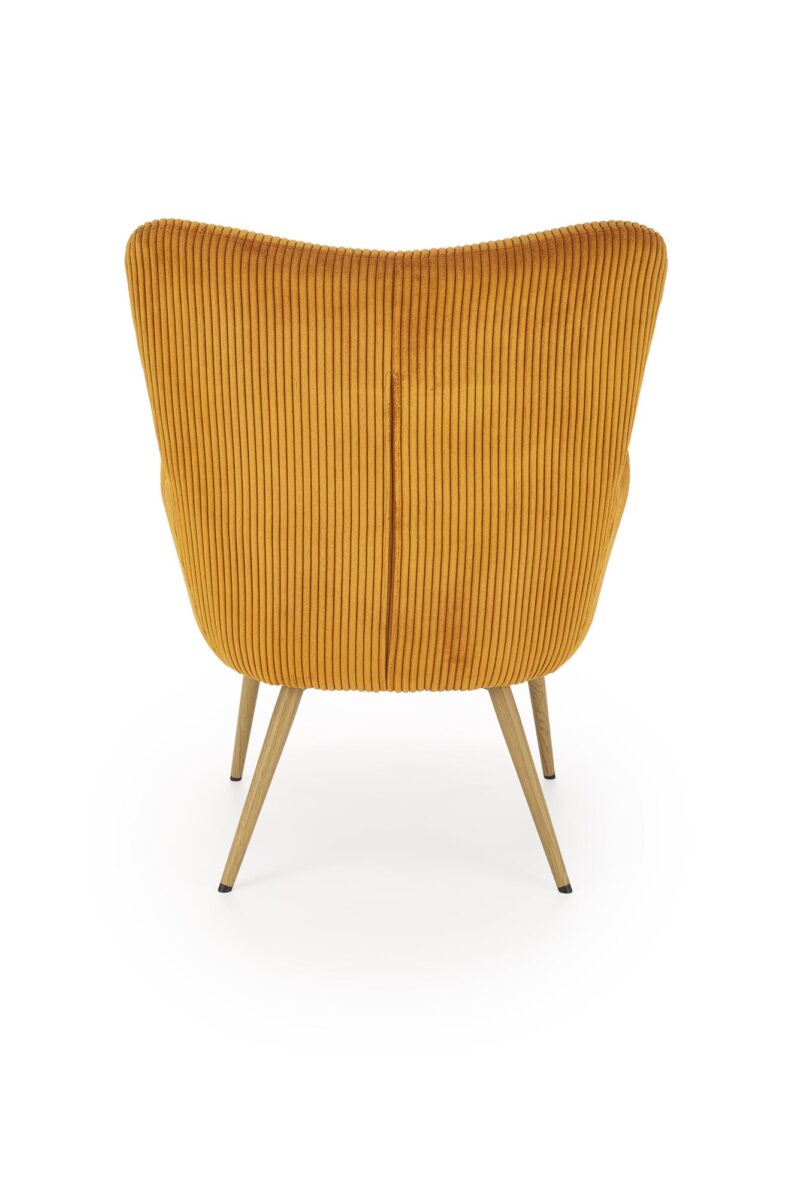 Nojatuoli AMADOR, sinappikeltainen