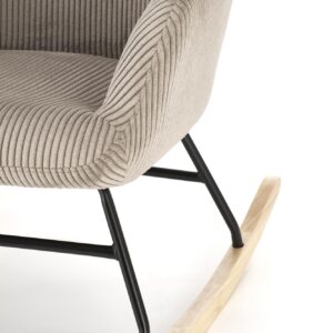 Keinu tuoli ALETTOA, harmaa