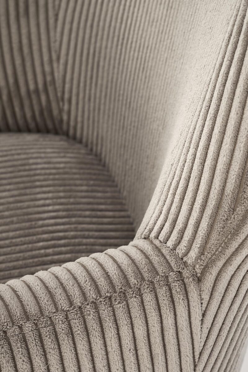 Keinu tuoli ALETTOA, harmaa