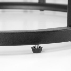 Kahvintason setti GILDA, valkoinen marmori / musta