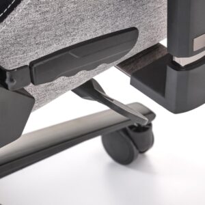 Toimistotuoli ALISTON, harmaa / musta