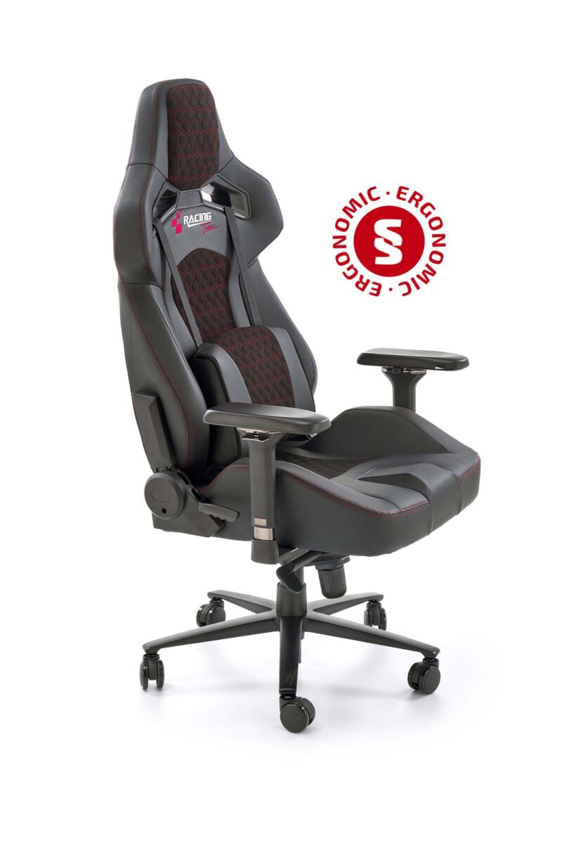 Toimistotuoli MONTOR, tummanharmaa / musta