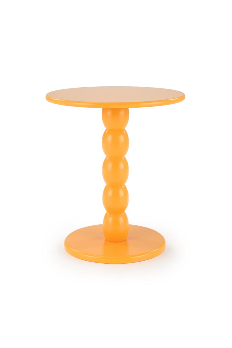 Kahvipöytä CASTARIA, väri sinappi