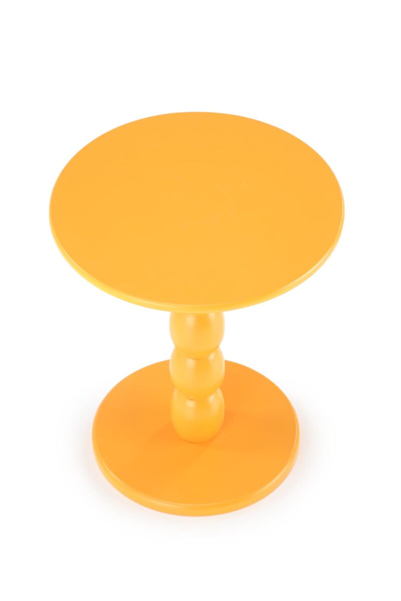 Kahvipöytä CASTARIA, väri sinappi