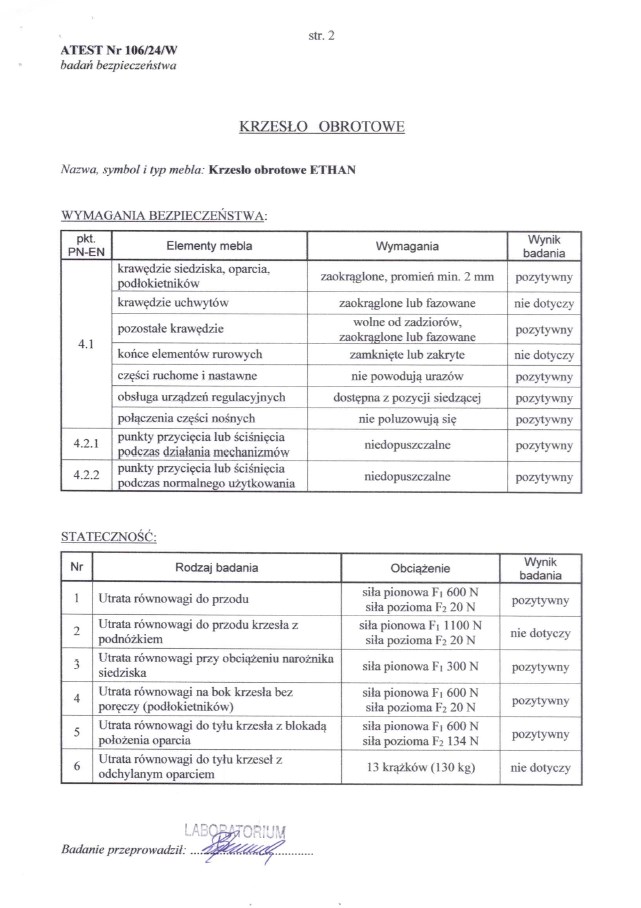 Toimistotuoli ETHAN, harmaa