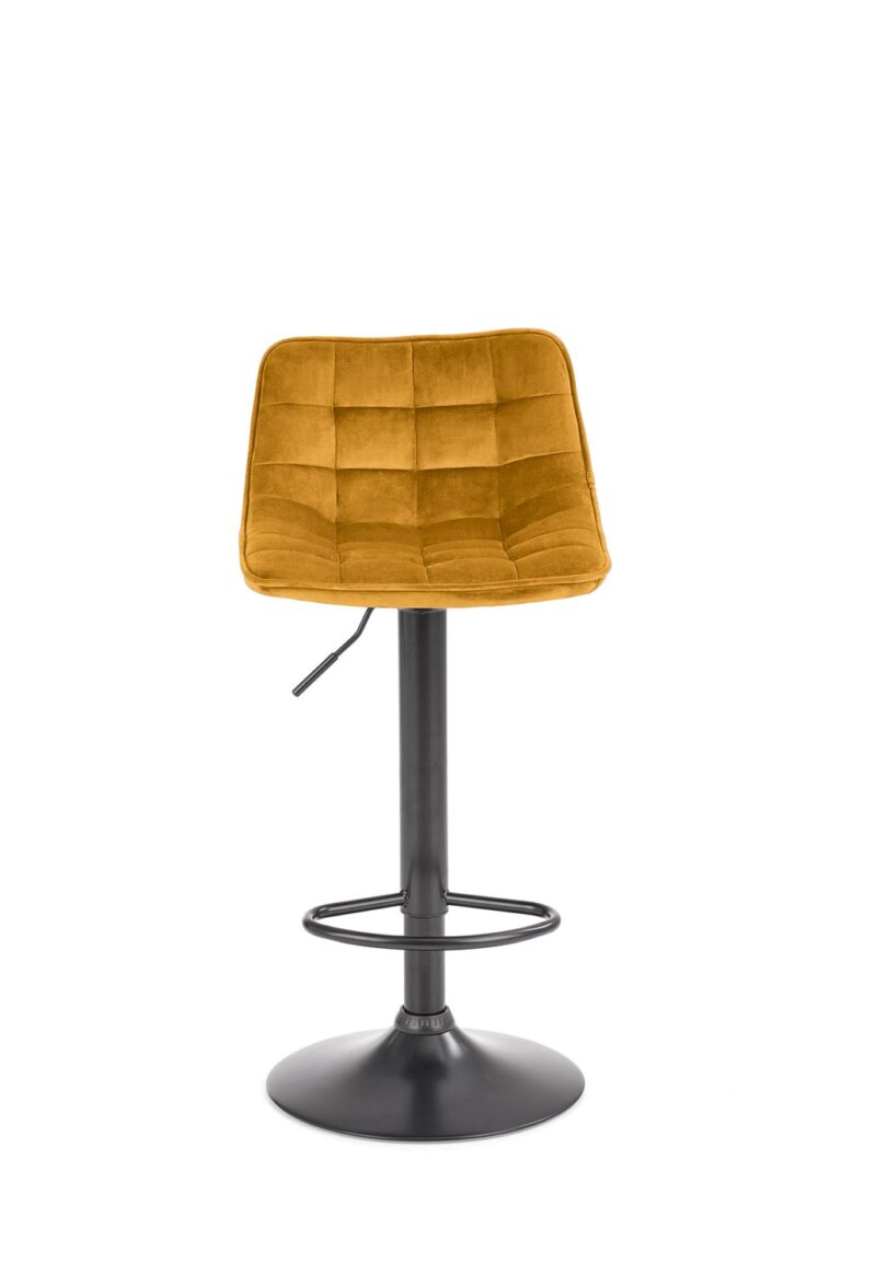 Baari- ja baarituoli MUSTA, sinep