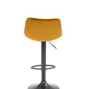 Baari- ja baarituoli MUSTA, sinep