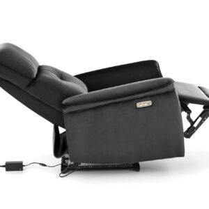 Tuoli SEMIIR, sähköinen nojatuoli, musta