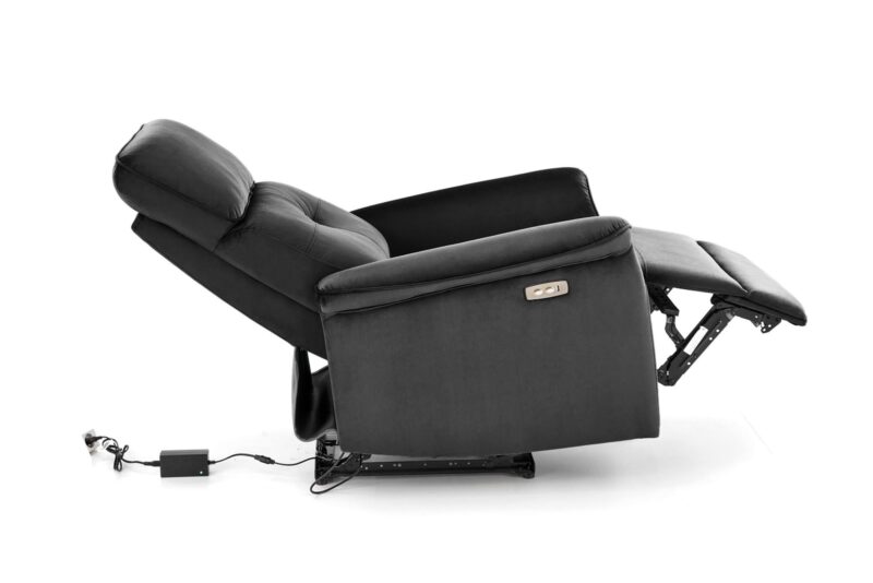 Tuoli SEMIIR, sähköinen nojatuoli, musta