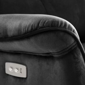 Tuoli SEMIIR, sähköinen nojatuoli, musta