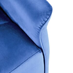 Sohva tuoli SEMIIR sähköinen recliner, tummansininen