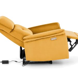 Käsinoja SEMIIR sähköinen nojatuoli, sinappikeltainen