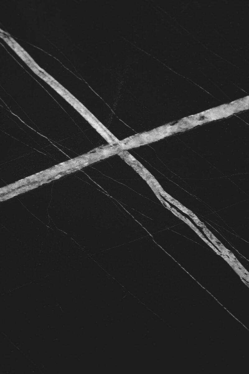 Kahvipöytä JULIETA, must marmori / musta