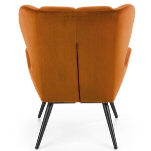 Nojatuoli TYRON, tumma kaneli