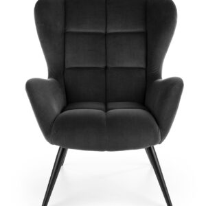 Tyron nojatuoli, musta