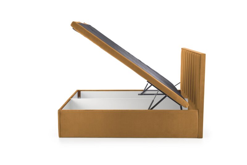 Sänky ASTORIA 160x200, sinikeltainen