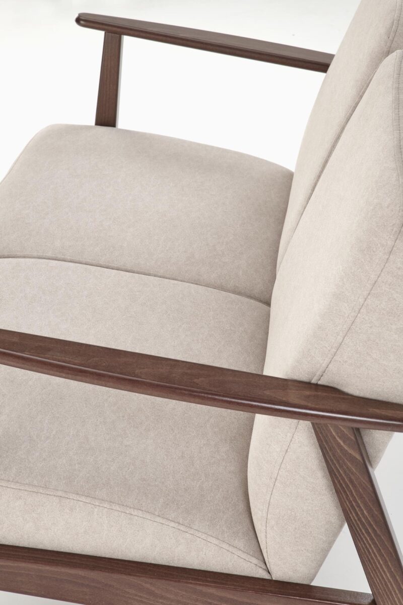 SOHVA MILAVOR 2S, beige/ tumman pähkinänruskea