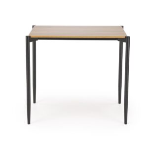 NARDIN-sarja, pöytä + 2 tuolia, väri: luonnonvärinen / musta