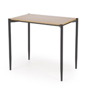 NARDIN-sarja, pöytä + 2 tuolia, väri: luonnonvärinen / musta