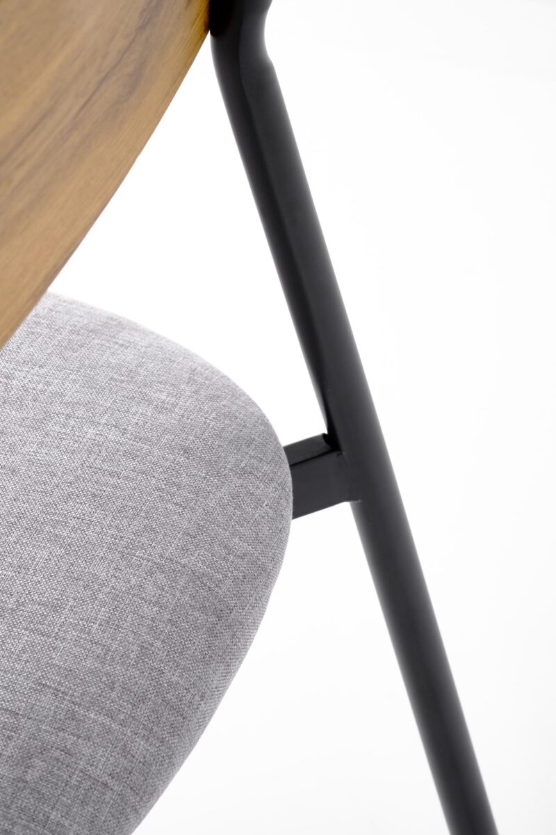 NARDIN-sarja, pöytä + 2 tuolia, väri: luonnonvärinen / musta