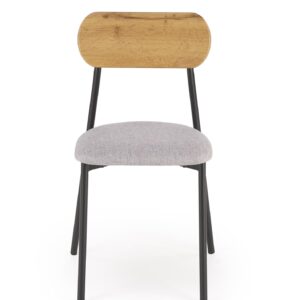 NARDIN-sarja, pöytä + 2 tuolia, väri: luonnonvärinen / musta