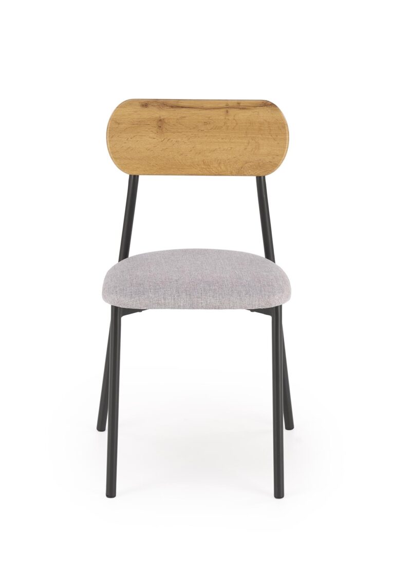 NARDIN-sarja, pöytä + 2 tuolia, väri: luonnonvärinen / musta