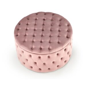 NUNEZ-pouf väri: vaaleanpunainen