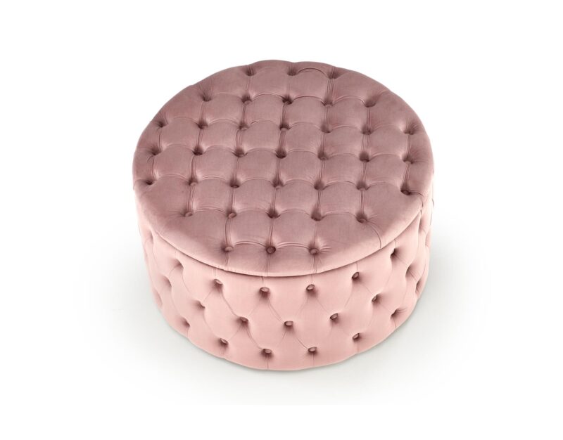 NUNEZ-pouf väri: vaaleanpunainen