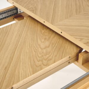 Ruokapöytä EDMIRON, luonnon tammi