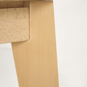 Ruokapöytä EDMIRON, luonnon tammi