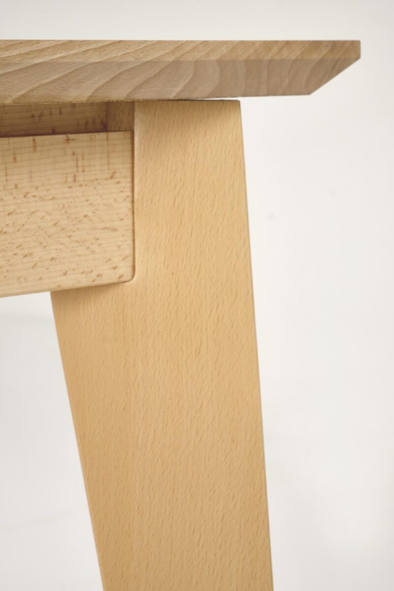 Ruokapöytä EDMIRON, luonnon tammi