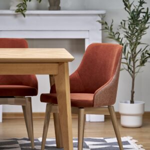 Ruokapöytä EDMIRON, luonnon tammi