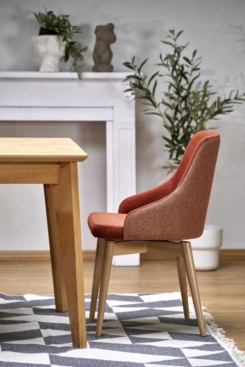 Ruokapöytä EDMIRON, luonnon tammi