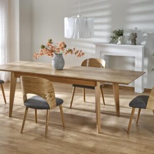 Ruokapöytä EDMIRON, luonnon tammi