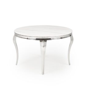 Ruokapöytä REGNALD, valkoinen marmori