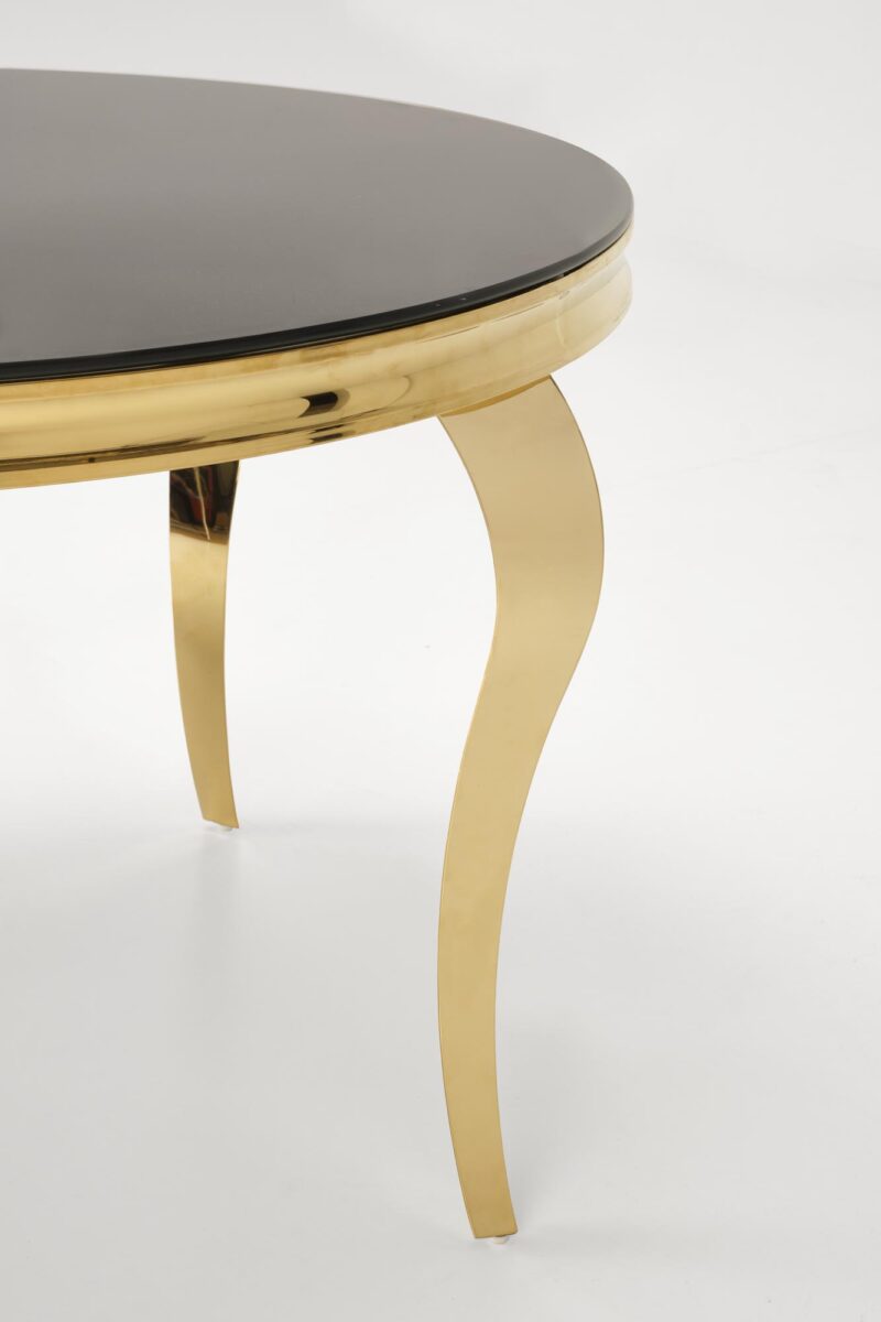 Pöytälampi REGNALD 2, musta lasia