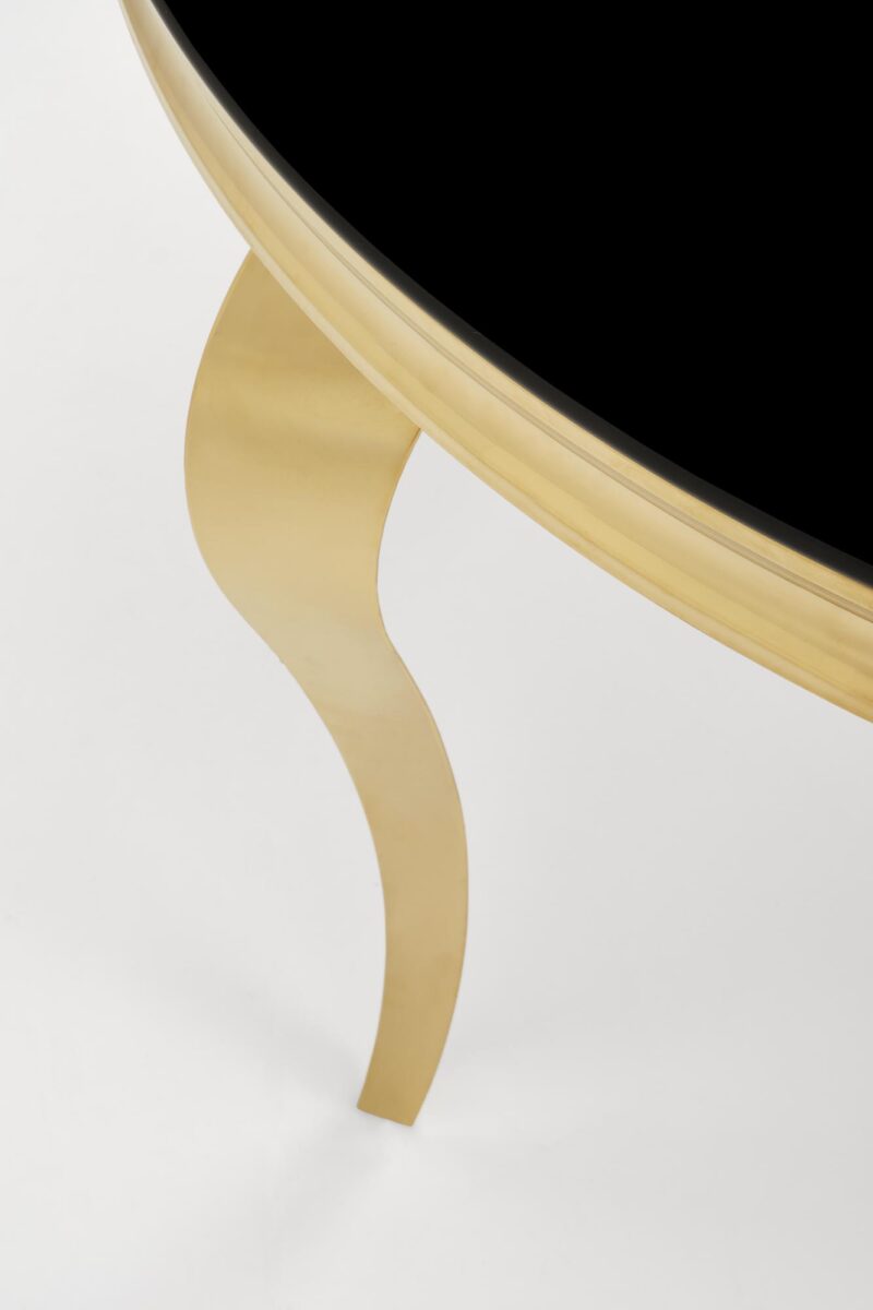 Pöytälampi REGNALD 2, musta lasia