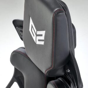 Toimistotuoli NITRON, musta / punainen