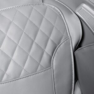 Hierontatuoli SOLARON, kerma / harmaa / kultainen