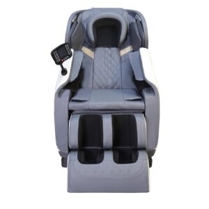 Hierontatuoli SOLARON, kerma / harmaa / kultainen