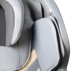 Hierontatuoli SOLARON, kerma / harmaa / kultainen