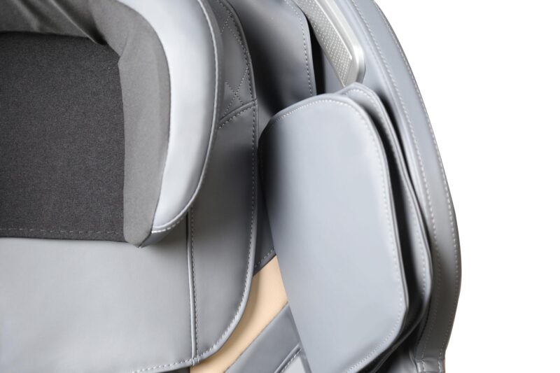 Hierontatuoli SOLARON, kerma / harmaa / kultainen