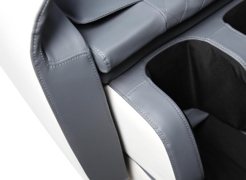 Hierontatuoli SOLARON, kerma / harmaa / kultainen